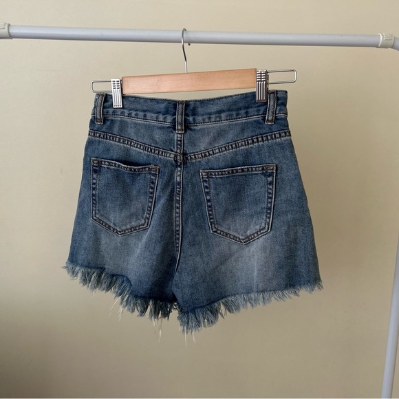 Decjuba Denim Shorts - Picture 2 of 3